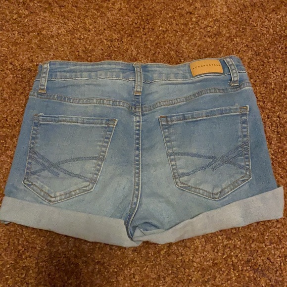Aeropostale Blue Jean Shorts - Picture 2 of 2
